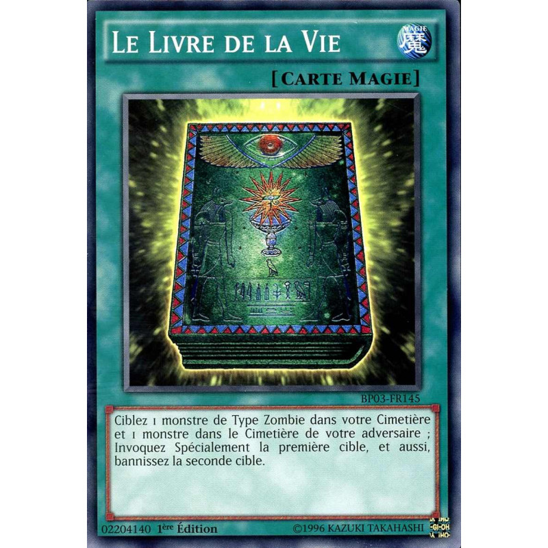 Yu-Gi-Oh-TCG-BP03-FR145-R-Le-Livre-de-la-Vie-Battle-Pack-3-La-Ligue-des-Monstres