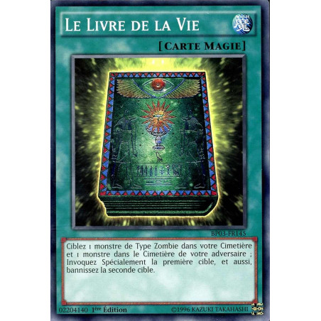Yu-Gi-Oh-TCG-BP03-FR145-R-Le-Livre-de-la-Vie-Battle-Pack-3-La-Ligue-des-Monstres