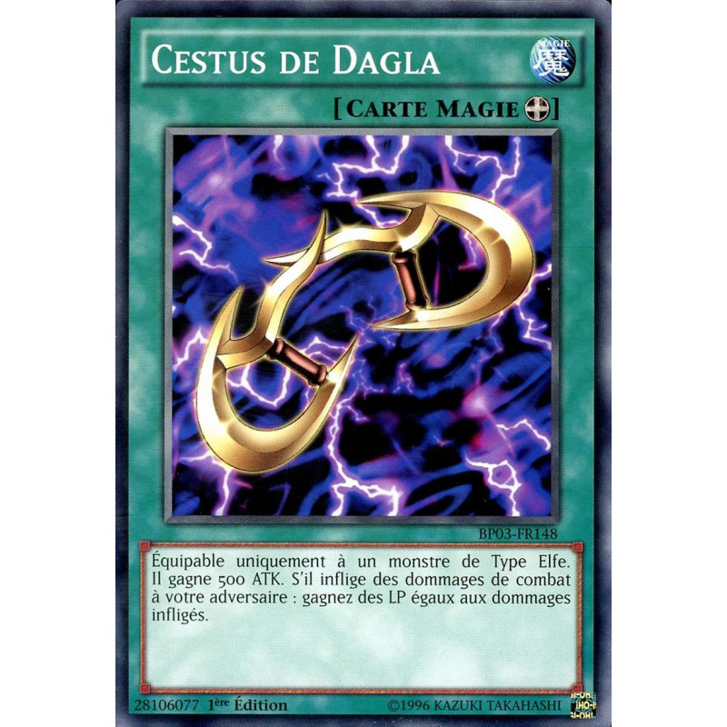 Yu-Gi-Oh-TCG-BP03-FR148-R-Cestus-de-Dagla-Battle-Pack-3-La-Ligue-des-Monstres