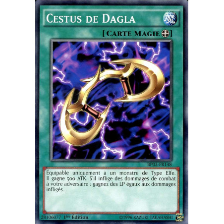 Yu-Gi-Oh-TCG-BP03-FR148-R-Cestus-de-Dagla-Battle-Pack-3-La-Ligue-des-Monstres