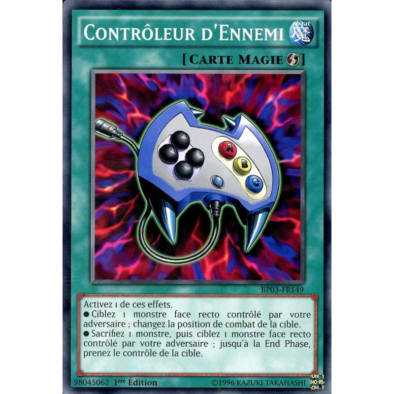 Yu-Gi-Oh-TCG-BP03-FR149-R-Contr-leur-d-Ennemi-Battle-Pack-3-La-Ligue-des-Monstres