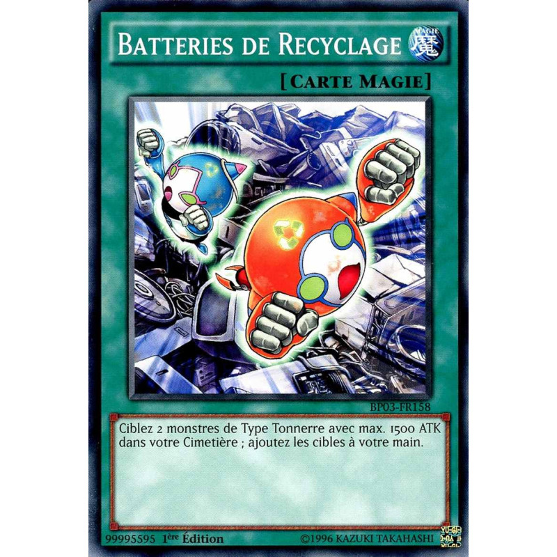 Yu-Gi-Oh-TCG-BP03-FR158-R-Batteries-de-Recyclage-Battle-Pack-3-La-Ligue-des-Monstres