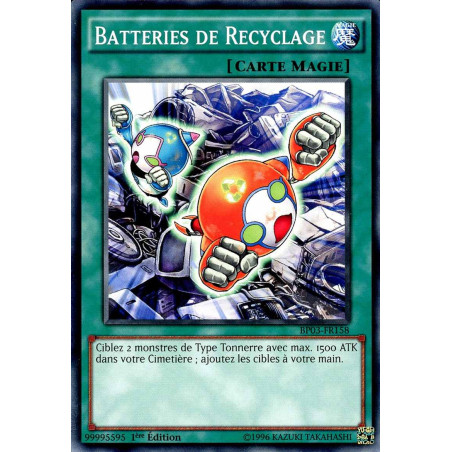 Yu-Gi-Oh-TCG-BP03-FR158-R-Batteries-de-Recyclage-Battle-Pack-3-La-Ligue-des-Monstres