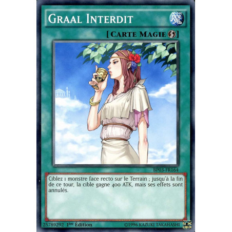 Yu-Gi-Oh-TCG-BP03-FR164-R-Graal-Interdit-Battle-Pack-3-La-Ligue-des-Monstres