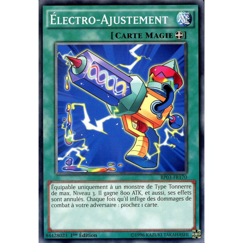 Yu-Gi-Oh-TCG-BP03-FR170-R-lectro-Ajustement-Battle-Pack-3-La-Ligue-des-Monstres