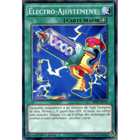 Yu-Gi-Oh-TCG-BP03-FR170-R-lectro-Ajustement-Battle-Pack-3-La-Ligue-des-Monstres