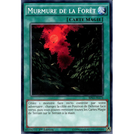 Yu-Gi-Oh-TCG-BP03-FR174-R-Murmure-de-la-For-t-Battle-Pack-3-La-Ligue-des-Monstres
