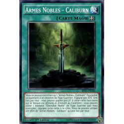 Yu-Gi-Oh-TCG-BP03-FR182-R-Armes-Nobles-Caliburn-Battle-Pack-3-La-Ligue-des-Monstres
