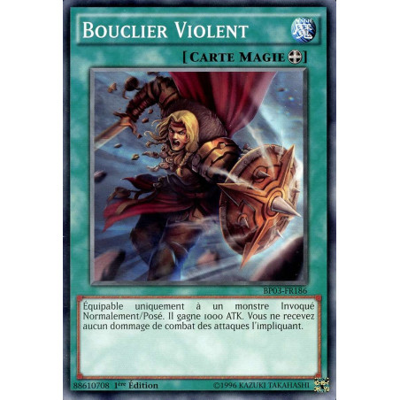 Yu-Gi-Oh-TCG-BP03-FR186-R-Bouclier-Violent-Battle-Pack-3-La-Ligue-des-Monstres
