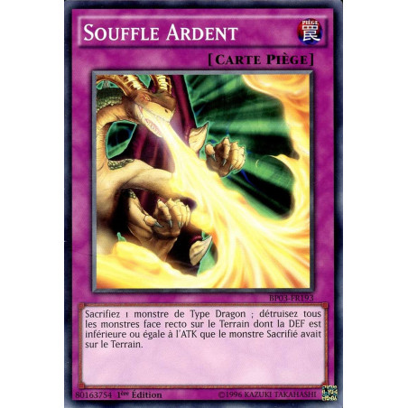 Yu-Gi-Oh-TCG-BP03-FR193-R-Souffle-Ardent-Battle-Pack-3-La-Ligue-des-Monstres