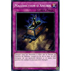 Yu-Gi-Oh-TCG-BP03-FR199-R-Mal-diction-d-Anubis-Battle-Pack-3-La-Ligue-des-Monstres