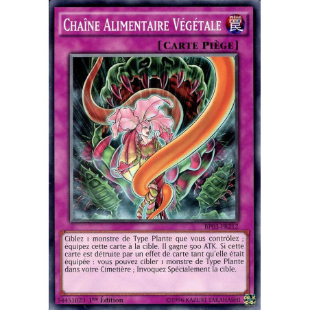 Yu-Gi-Oh-TCG-BP03-FR212-R-Cha-ne-Alimentaire-V-g-tale-Battle-Pack-3-La-Ligue-des-Monstres