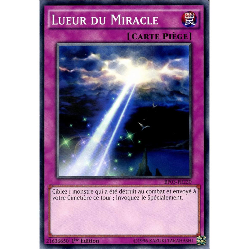 Yu-Gi-Oh-TCG-BP03-FR220-R-Lueur-du-Miracle-Battle-Pack-3-La-Ligue-des-Monstres