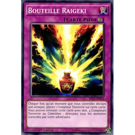 Yu-Gi-Oh-TCG-BP03-FR224-R-Bouteille-Raigeki-Battle-Pack-3-La-Ligue-des-Monstres