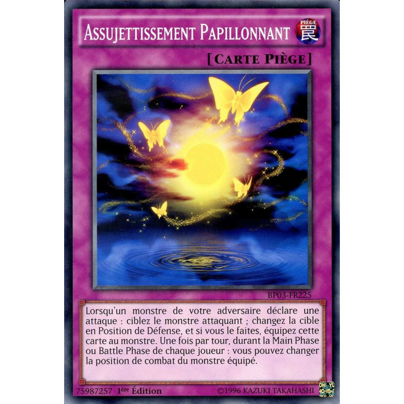 Yu-Gi-Oh-TCG-BP03-FR225-R-Assujettissement-Papillonnant-Battle-Pack-3-La-Ligue-des-Monstres