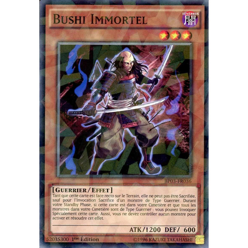 Yu-Gi-Oh-TCG-SH-BP03-FR036-SH-Bushi-Immortel-Battle-Pack-3-La-Ligue-des-Monstres