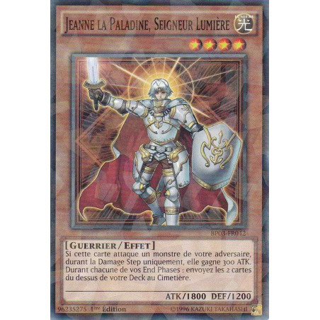 Yu-Gi-Oh-TCG-SH-BP03-FR042-SH-Jeanne-la-Paladine-Seigneur-Lumi-re-Battle-Pack-3-La-Ligue-des-Monstres
