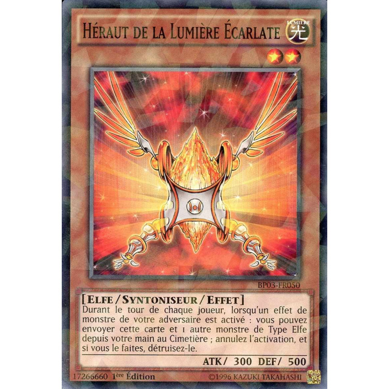 Yu-Gi-Oh-TCG-SH-BP03-FR050-SH-H-raut-de-la-Lumi-re-carlate-Battle-Pack-3-La-Ligue-des-Monstres