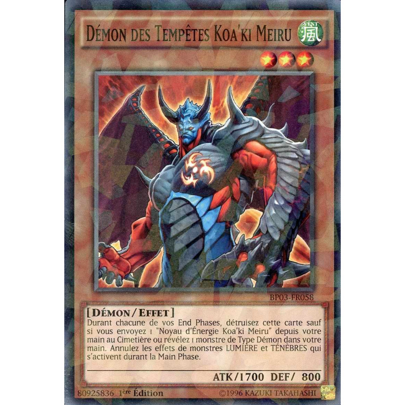 Yu-Gi-Oh-TCG-SH-BP03-FR058-SH-D-mon-des-Temp-tes-Koa-ki-Meiru-Battle-Pack-3-La-Ligue-des-Monstres