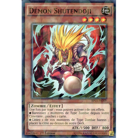 Yu-Gi-Oh-TCG-SH-BP03-FR069-SH-D-mon-Shutendoji-Battle-Pack-3-La-Ligue-des-Monstres