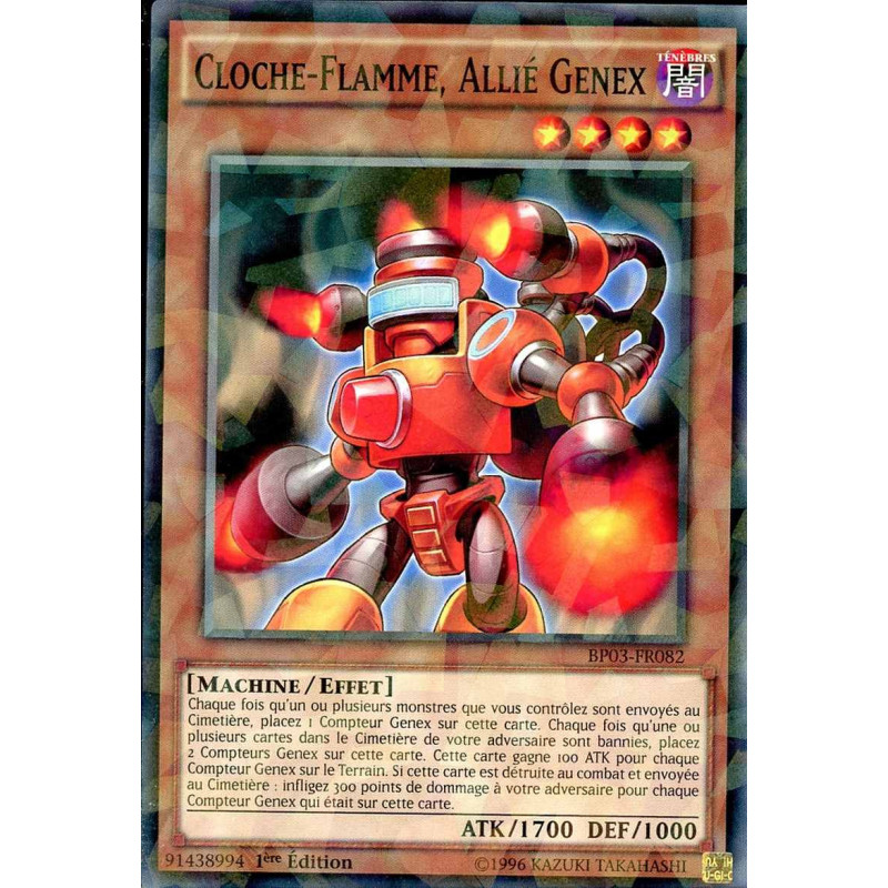 Yu-Gi-Oh-TCG-SH-BP03-FR082-SH-Cloche-Flamme-Alli-Genex-Battle-Pack-3-La-Ligue-des-Monstres