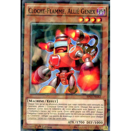 Yu-Gi-Oh-TCG-SH-BP03-FR082-SH-Cloche-Flamme-Alli-Genex-Battle-Pack-3-La-Ligue-des-Monstres