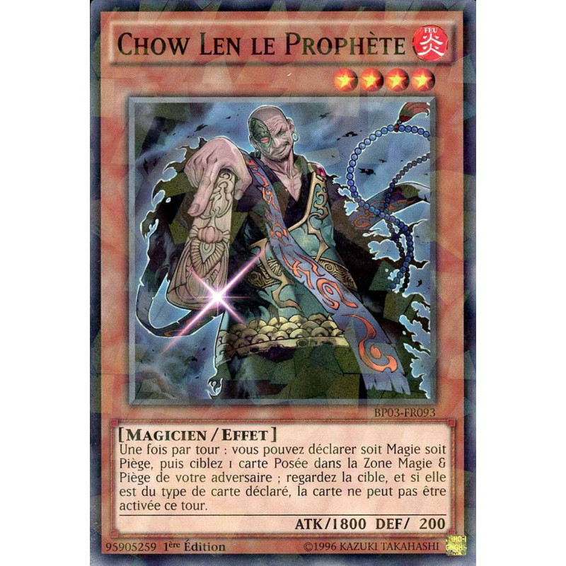 Yu-Gi-Oh-TCG-SH-BP03-FR093-SH-Chow-Len-le-Proph-te-Battle-Pack-3-La-Ligue-des-Monstres