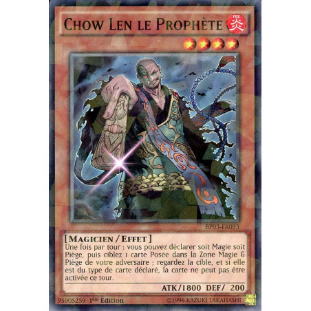 Yu-Gi-Oh-TCG-SH-BP03-FR093-SH-Chow-Len-le-Proph-te-Battle-Pack-3-La-Ligue-des-Monstres
