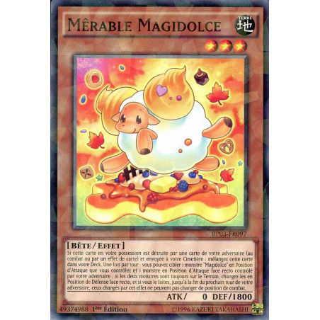 Yu-Gi-Oh-TCG-SH-BP03-FR097-SH-M-rable-Magidolce-Battle-Pack-3-La-Ligue-des-Monstres