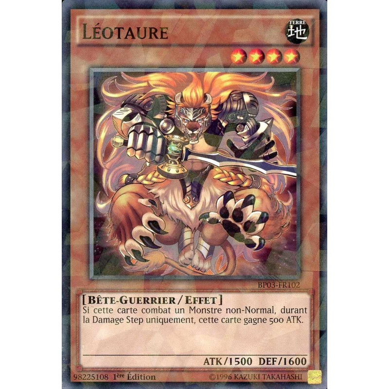 Yu-Gi-Oh-TCG-SH-BP03-FR102-SH-L-otaure-Battle-Pack-3-La-Ligue-des-Monstres