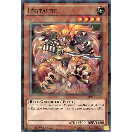 Yu-Gi-Oh-TCG-SH-BP03-FR102-SH-L-otaure-Battle-Pack-3-La-Ligue-des-Monstres