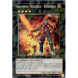 Yu-Gi-Oh-TCG-SH-BP03-FR125-SH-Champion-H-ro-que-Kusanagi-Battle-Pack-3-La-Ligue-des-Monstres
