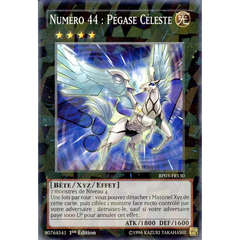 Yu-Gi-Oh-TCG-SH-BP03-FR130-SH-Num-ro-44-P-gase-C-leste-Battle-Pack-3-La-Ligue-des-Monstres