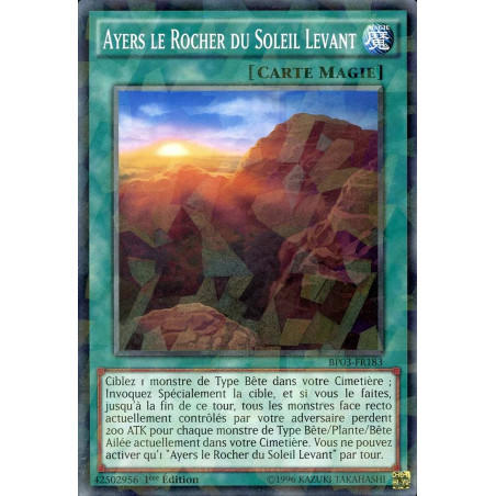 Yu-Gi-Oh-TCG-SH-BP03-FR183-SH-Ayers-le-Rocher-du-Soleil-Levant-Battle-Pack-3-La-Ligue-des-Monstres