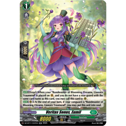 Vanguard_TCG_card_DZ-BT11_037EN_RR_Veritas_Sonus_Eumil_Symphony_of_Might_Bloom