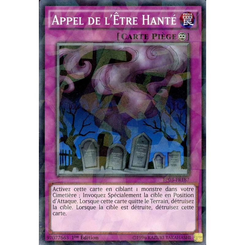 Yu-Gi-Oh-TCG-SH-BP03-FR187-SH-Appel-de-l-tre-Hant-Battle-Pack-3-La-Ligue-des-Monstres