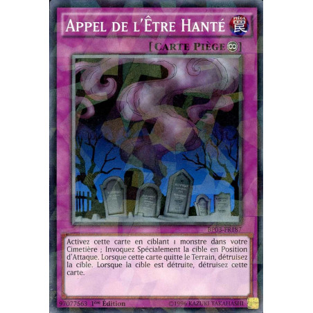 Yu-Gi-Oh-TCG-SH-BP03-FR187-SH-Appel-de-l-tre-Hant-Battle-Pack-3-La-Ligue-des-Monstres
