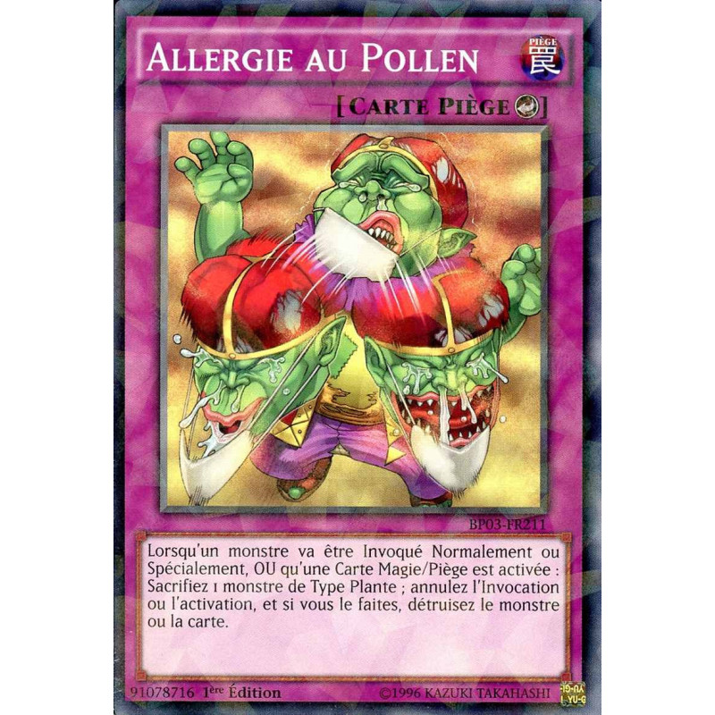 Yu-Gi-Oh-TCG-SH-BP03-FR211-SH-Allergie-au-Pollen-Battle-Pack-3-La-Ligue-des-Monstres