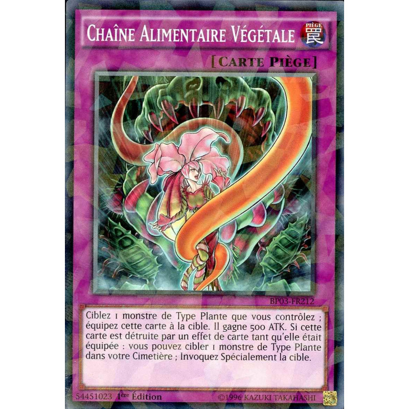 Yu-Gi-Oh-TCG-SH-BP03-FR212-SH-Cha-ne-Alimentaire-V-g-tale-Battle-Pack-3-La-Ligue-des-Monstres
