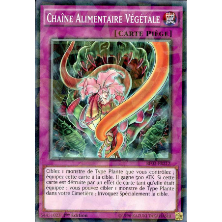 Yu-Gi-Oh-TCG-SH-BP03-FR212-SH-Cha-ne-Alimentaire-V-g-tale-Battle-Pack-3-La-Ligue-des-Monstres