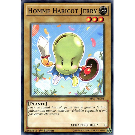 Yu-Gi-Oh-TCG-BP03-FR001-R-Homme-Haricot-Jerry-Battle-Pack-3-La-Ligue-des-Monstres