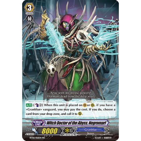 Vanguard_TCG_card_BT02_012EN_RR_Witch_Doctor_of_the_Abyss_Negromarl_Onslaught_of_Dragon_Souls