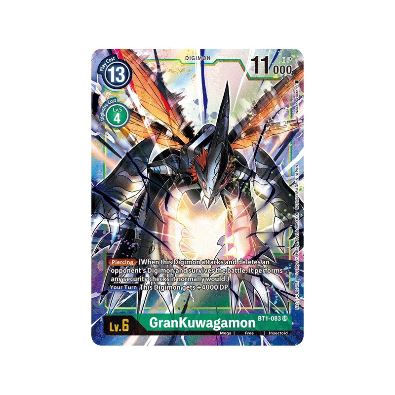 Digimon_TCG_BT1-083_AA_GranKuwagamon_Alternative_Art_New_Evolution_Card_Game