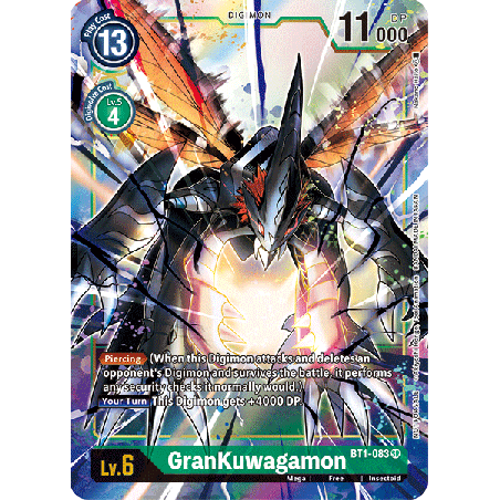 Digimon_TCG_BT1-083_AA_GranKuwagamon_Alternative_Art_New_Evolution_Card_Game