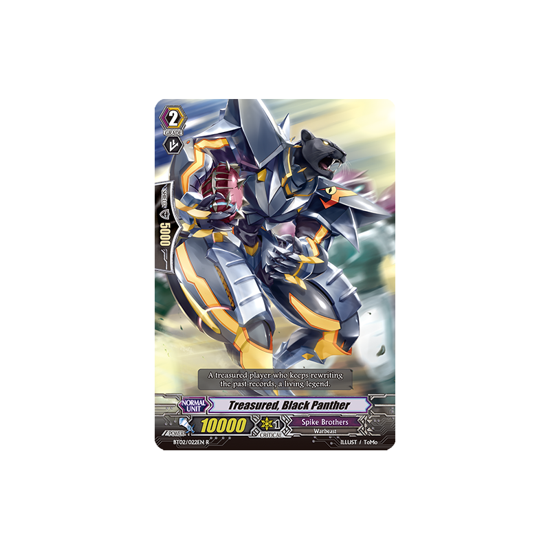 Vanguard_TCG_card_BT02_022EN_R_Treasured_Black_Panther_Onslaught_of_Dragon_Souls