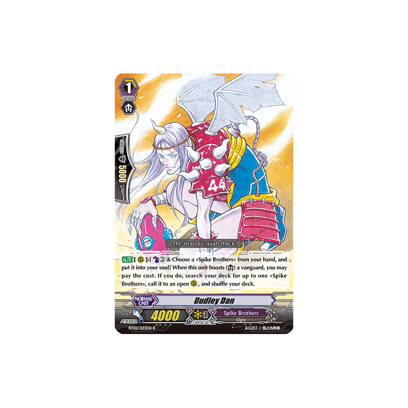 Vanguard_TCG_card_BT02_023EN_R_Dudley_Dan_Onslaught_of_Dragon_Souls