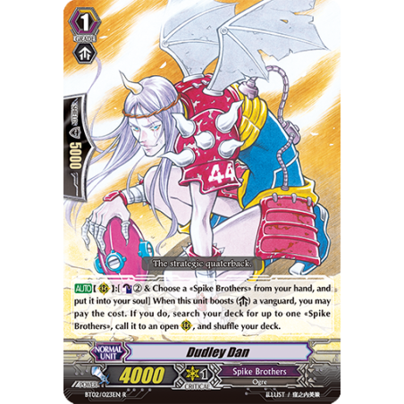 Vanguard_TCG_card_BT02_023EN_R_Dudley_Dan_Onslaught_of_Dragon_Souls