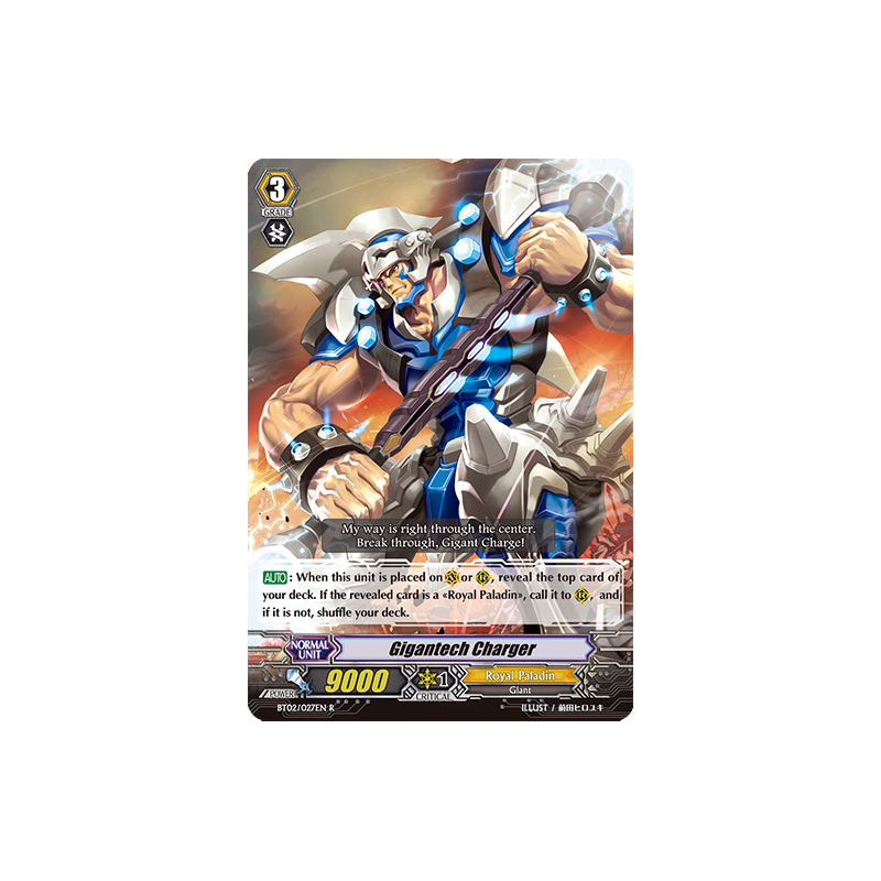 Vanguard_TCG_card_BT02_027EN_R_Gigantech_Charger_Onslaught_of_Dragon_Souls