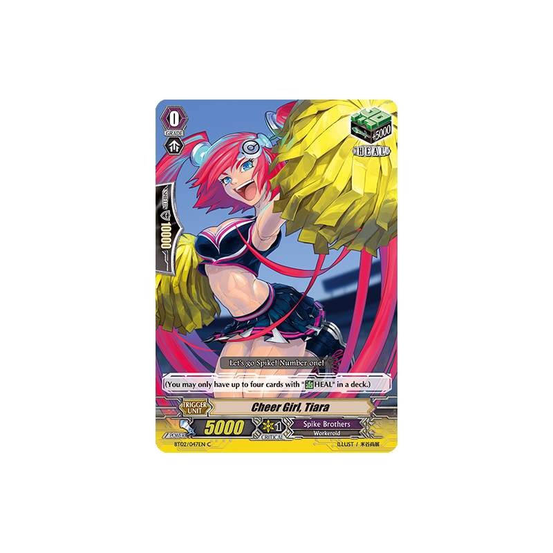 Vanguard_TCG_card_BT02_047EN_C_Cheer_Girl_Tiara_Onslaught_of_Dragon_Souls