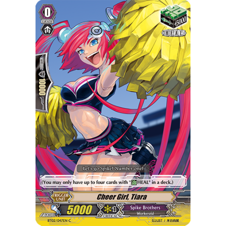 Vanguard_TCG_card_BT02_047EN_C_Cheer_Girl_Tiara_Onslaught_of_Dragon_Souls